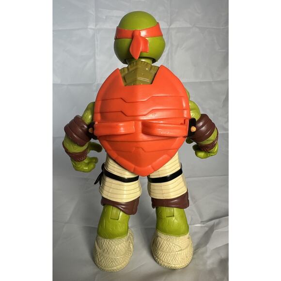 TMNT Battle Shell Battle Armor Michaelangelo 10" Teenage Mutant Ninja Turtle - Picture 2 of 7